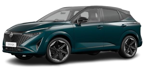 New Nissan Qashqai 2024 in Ocean Blue Paint