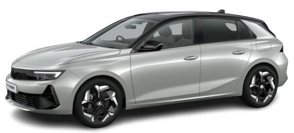 New Vauxhall Astra 2024 in Crystal Silver Paint