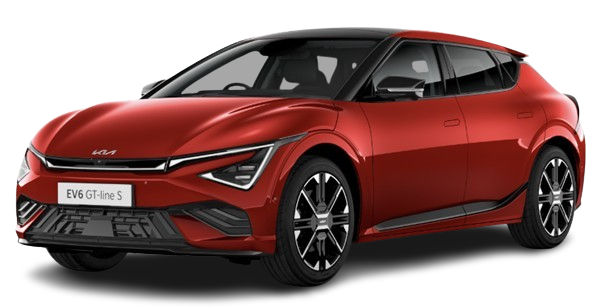 New Kia EV6 2025 Model - Red (uk-car-discount.com)